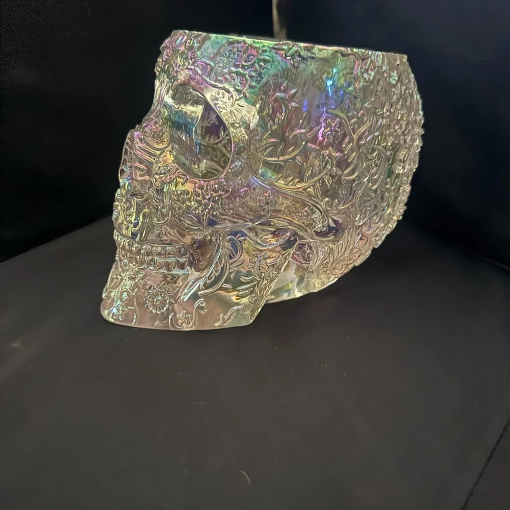 Iridescent Skull Art Decor - Picture 4 of 4